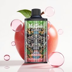 Vapsolo Super 15000 Puffs Vape Maçã Dupla 40ml 850mah Tipo-C 20/50mg