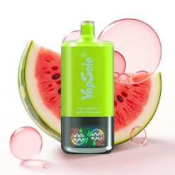 VapSolo Triple 30000 Puffs Disposable Vape Framboesa Melancia - 40ml, 3 Tanques, Type-C, 20/50 mg/ml