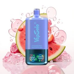 VapSolo Triple 30000 Puffs Disposable Vape Morango Melancia & Mirtilo Gelo 40ml 50mg
