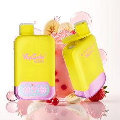 Vapsolo Twins 20000 Puffs Morango Banana & Cereja Frisante – 40ml, 20mg/ml ou 50mg/ml, Type-C
