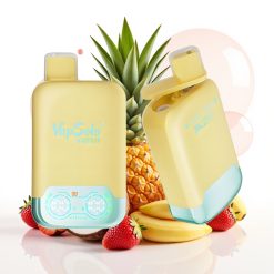 Vapsolo Twins 20000 Puffs Vape Descobrável Abacaxi Coco & Morango Banana 40ml 20mg/50mg Type-C