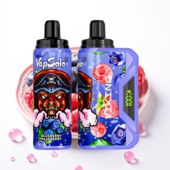 VapSolo VIKING 12000 Puffs 22ml Tipo-C Mirtilo Framboesa 20/50 mg/ml