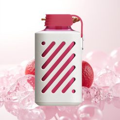 VOZOL GEAR 10000 Gelo de Cereja Vape Descartável com 20ml e Bobina VAMT Mesh