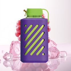 VOZOL GEAR 10000 Vape Descartável Uva Gelo 10000 Puffs, 20ml, 500mAh, Bobina VAMT