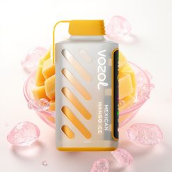 VOZOL Gear Power 20000 Puffs Manga Mexicana Gelo com S.i.L.C. Tech, Dual Mesh Coil, Tela Inteira, 20mL, 5%(50mg)