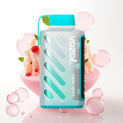 VOZOL Gear Power 20000 Puffs Vape Menta Fresca com Tela Inteira e Dual Mesh Coil 20mL 5%