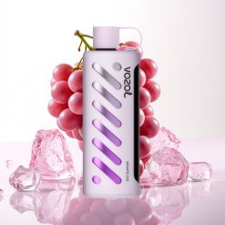 VOZOL Gear Shisha 25000 Puffs Gelo de Uva Dual Mesh 1000mAh 5mg/ml S.i.L.C Tech