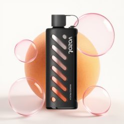 VOZOL Gear Shisha 25000 Puffs Manga Pêssego com S.i.L.C Tech e Dual Mesh