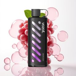VOZOL Gear Shisha 25000 Puffs Vape Menta Uva com S.i.L.C Tech e Dual Mesh