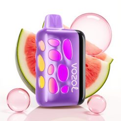 VOZOL RAVE 40000 Disposable Vape - Design Brilhante 270°, Sabor Melancia Razz Rancher, 1000mAh, 20/50mg/ml Nicotina