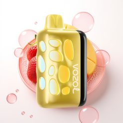 VOZOL RAVE 40000 Disposable Vape Morango Manga - 270° Glow Design, 1000mAh, 20/50mg/ml