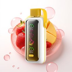 VOZOL Star 20000 Puffs Tela HD Espelho 2.2" Dual Mesh 650mAh Morango Manga