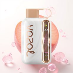 VOZOL STAR 40000 Puffs Vape Descansável Pêssego Gelado, 1000mAh, Tipo-C, 20/50mg/ml