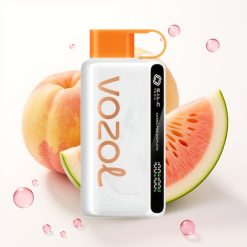 VOZOL STAR 9000/12000 Disposable Vape Pêssego Manga Melancia 650mAh Reciclado 30% Carga Rápida S.i.L.C TECH