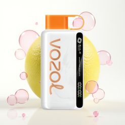 VOZOL STAR 9000/12000 Vape Descartável Limão Lima com S.i.L.C TECH, Recarga Rápida 30% e 650mAh
