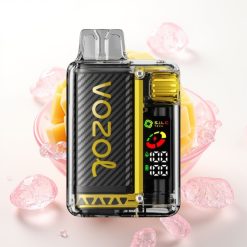 VOZOL Vista 20000 Puffs Recarregável Bateria 650mAh Tela OLED Sabor Manga Gelo